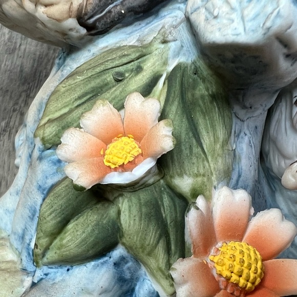 Robin KW5157 Porcelain figurine birds statue - Picture 7 of 9